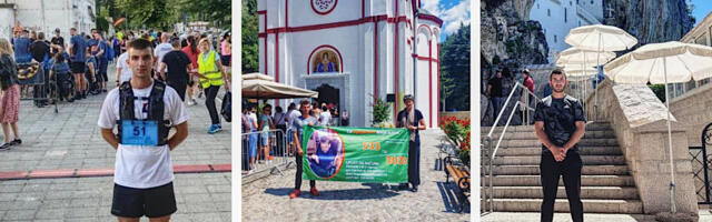 Nemanja Sirar će trčati od Česterega do Ostroga za šestogodišnju devojčicu