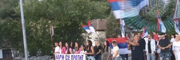 Kontraprotest u Vranjskoj Banji: Baloni „mira“ protiv blokada u mestu bez ijedne blokade!?