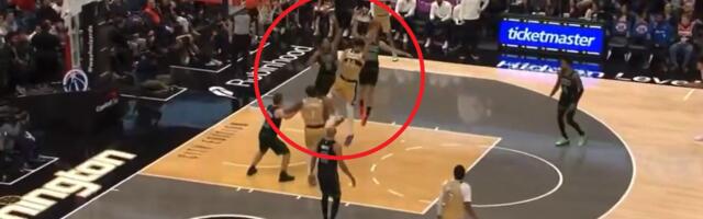 Tristan Vukčević kao Jokić! Opet je bio dvocifren, ovaj put uz asistenciju u stilu najboljeg na planeti /VIDEO/