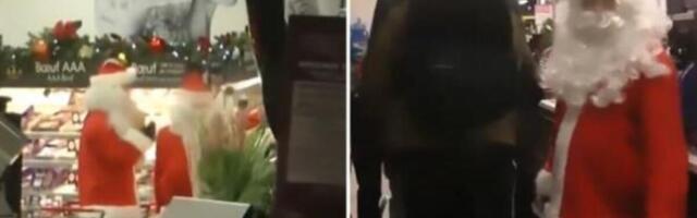 Deda Mraz i vilenjaci opljačkali supermarket pa ostavili šok poruku! Zbog onoga što su uradili sa plenom bruji svet