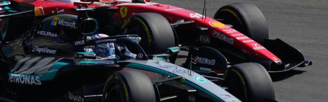 Mercedes nastavlja sa dominacijom: Rasel najbrži u sprintu, Ferari popunio podijum