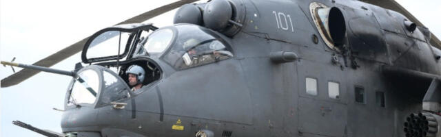 Borbena obuka pilota helikoptera Vojske Srbije