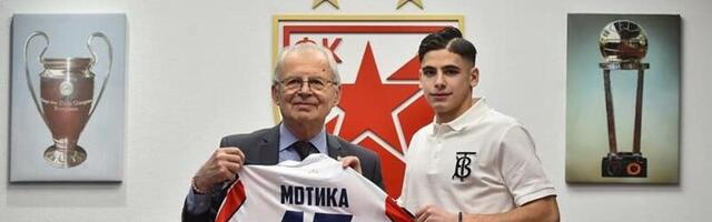 Motika uzeo broj 17 na preporuku Marka Marina: Za mene je Zvezda najveća, nisam imao dilemu