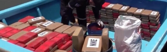 Највећа заплена у историји Салвадора, 6,6 тона кокаина у Пацифику