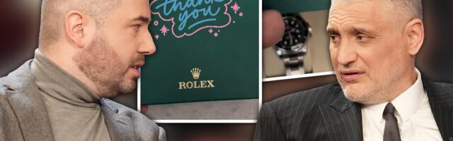ACA KOS DOBIO ROLEKS OD ČEDE JOVANOVIĆA: Pokazao sat vredan desetine hiljade evra (VIDEO)