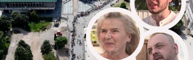 “ČEKAĆEMO I CELU NOĆ AKO TREBA”: Evo šta kažu vernici koji satima stoje u redu da se poklone Pojasu Presvete Bogorodice (VIDEO)