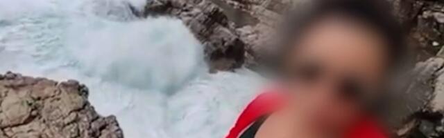 POSLEDNJI SNIMAK PORED STENA! Srpkinja M.M  iz Vrnjačke Banje utopila se kod Luštice (FOTO)