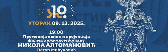 Na Žestivalu o Nikoli Altomanoviću