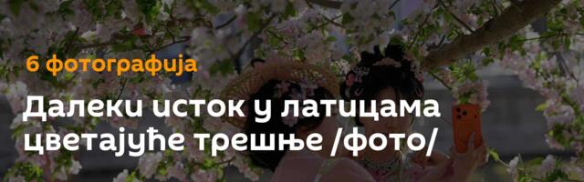 Далеки исток у латицама цветајуће трешње /фото/