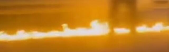 Buktinja na putu ka Ikei: Zapalio se automobil