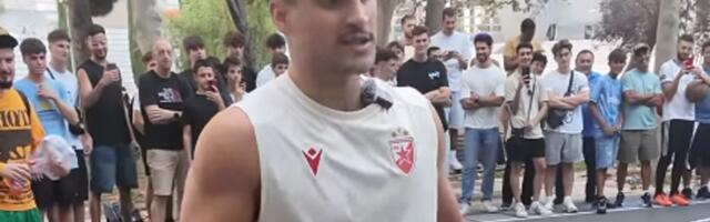 Najpoznatiji basketaš na svetu obukao Zvezdin dres: Prati ga 2 miliona ljudi, sutra je u Beogradu zbog derbija
