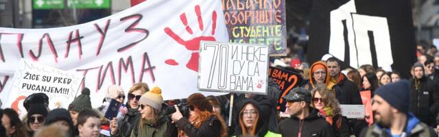 Studenti u Novom Sadu objavili plan protesta: Ide se do policije, tužilaštva i Železničke stanice