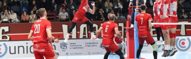Odbojkaši Radničkog pobedili Crvenu Zvezdu u prvoj polufinalnoj utakmici 60. Kupa Srbije