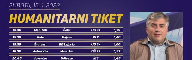 Humanitarni tiket u podne: Nikola Čikiriz tipuje za Fondaciju „Ana i Vlade Divac“