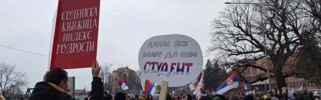 Studenti objavili zahvalnicu: "Kragujevac je sijao jače nego ikada i pokazao da smo zajedno nezaustavljivi"