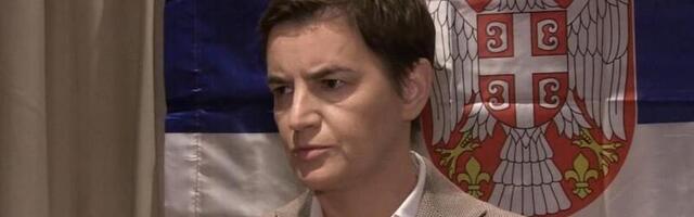 "POBEDIĆE SRBIJA NA KRAJU" Brnabićeva: Protesti u Srbiji pretvorili su se u puko nasilije i ništa više od toga