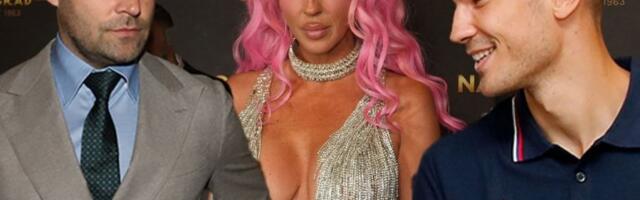 KARLEUŠA PRVI PUT U JAVNOSTI NAKON PRIZNANJA VEZE! Stigla s ćerkama, pa URNISALA i Duška Tošića i Nikolu Jovanovića! ŠOK! (VIDEO)