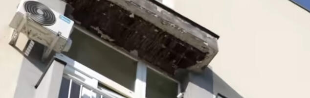 Deo nadstrešnice pao na Klinici za onkologiju UKC Niš – srećom, niko nije povređen