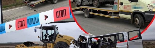 PETA ŽRTVA SAOBRAĆAJNE NESREĆE KOD RUME! Kombi prevozio sezonske radnike, pa udario u putarski valjak - TRAGEDIJA SADA POSTALA JOŠ VEĆA!