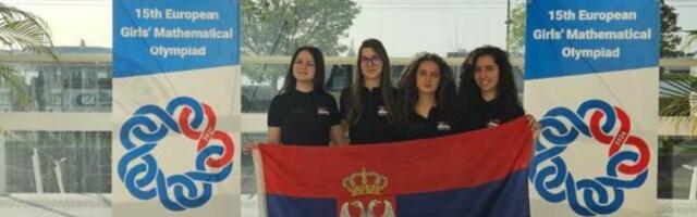 Najbolje matematičarke u Evropi govore srpski: Vanja, Nina, Irina i Anja