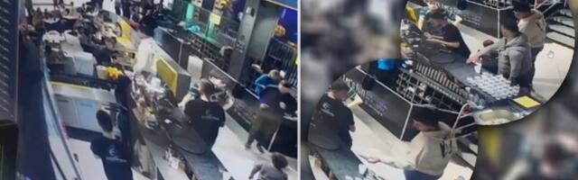 Horor snimak napada na Nemanju Bjelicu! Petković drži makaze u rukama i preti, a onda je naišlo dete!