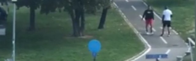 (VIDEO) BEOGRAĐANI ZATEČENI! Da li je to Novak? Gledali su i nisu mogli da veruju!