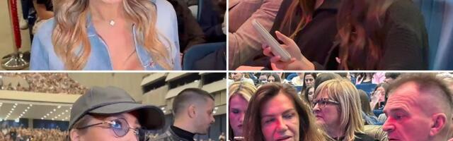 Poznati na koncertu Jakova Jozinovića! Naša pevačica se sakrila ispod kačketa, tu je i poznati Srbin sa ženom