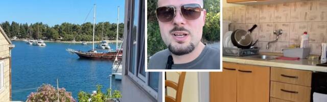Srbin snimio svoj smeštaj tokom sezone u Hrvatskoj i nastao je šok: "Brate moj, vi ste top prošli..."