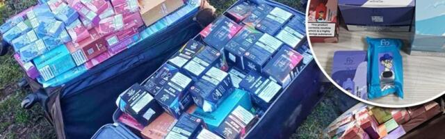 Roba vredna milione: Velika akcija policije u Preševu