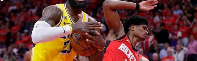 Lejkersi slavili u Hjustonu posle produžetka! Rokitsima malo šest poena prednosti pola minuta pre kraja (VIDEO)