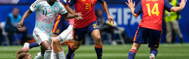 ŠPANIJA SLAVI MIKELA MERINA: Belgijanci u suzama idu kući - veliko slavlje nakon gola fudbalera Arsenala!