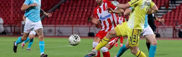 Crvena zvezda ponovo ubedljiva protiv Larna, dva gola Arnautovića (VIDEO)