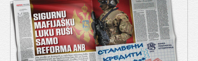 Sigurnu mafijašku luku ruši samo reforma ANB