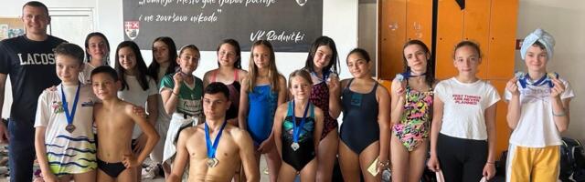 Mala ekipa PK „ Leskovac „ osvojila 10 medalja u prvom kolu letnjeg Prvenstva centralne Srbije