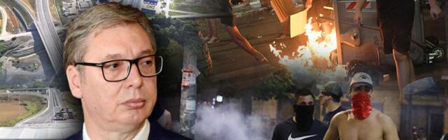 GODINA BLOKADERSKOG NASILJA I POBEDA MIRA! Dok su blokaderi terorisali građane, lomili i palili, Vučić otvarao puteve, fabrike i povećavao penzije i plate