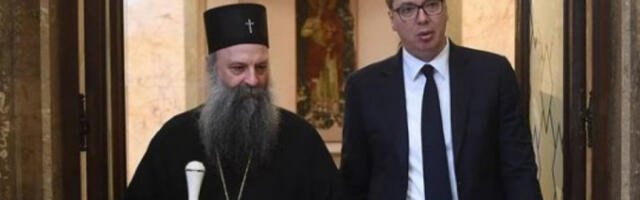 "VASKRS NAS INSPIRIŠE DA OSTANEMO ISTRAJNI!" Vučič poslao čestitku Patrijarhu Porfiriju!