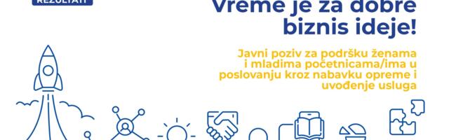 EU podrška za 45 žena i mladih početnika u poslovanju