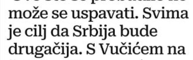 &quot;NAMA HRVATIMA JE JEDINO DOBRA SRBIJA BEZ VUČIĆA&quot; Zagreb otkrio prave ciljeve