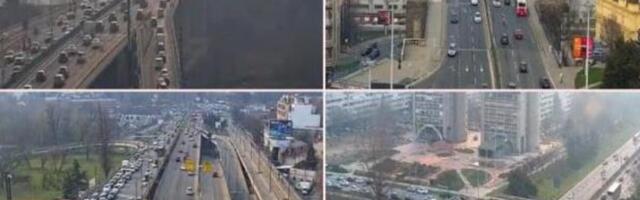 NI ZASTOJA NI GUŽVI NEMA: Ovakav prizor u Beogradu zapamtite - SLIKA KOJU NE VIĐAMO ČESTO (FOTO)