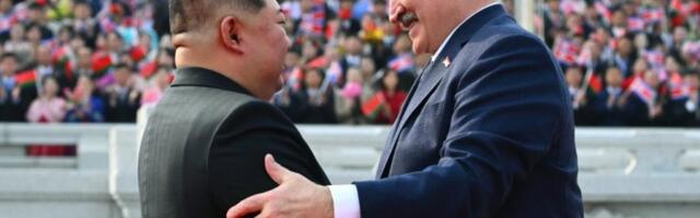 ALEKSANDAR LUKAŠENKO U SEVERNOJ KOREJI: Evo kako je Pjongjang dočekao prijatelja iz Belorusije (FOTO)