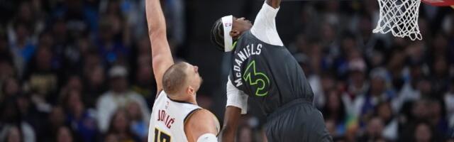 "Vukovi" naljutili Jokića, on im uzvratio brutalnim tripl-dablom: Denver poveo u seriji protiv Minesote (VIDEO)