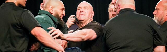 Potpuni haos pred UFC 328! Čimajev udario Striklanda uoči borbe decenije, usledile prozivke, a jedan snimak je podigao buru /VIDEO/