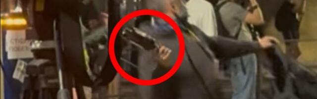 Uhapšen muškarac koji je tokom nereda 23. maja gađao policiju flašama i pirotehnikom (FOTO)