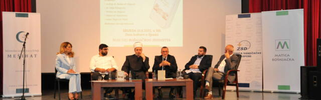 U Sjenici promovirana knjiga „Svjedočenje o kušnjama“ autora Hajra ef. Tutića