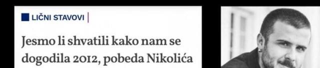 ANTISRPSKI "DANAS": Srpski narod i SPC su krivi što Vučić vlada, sravnili su Vukovar, počinili genocid, sami su krivi za bombardovanje...