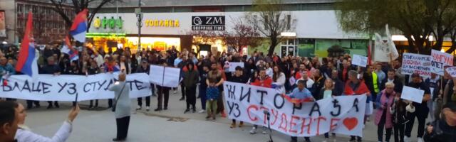Protest u Blacu uz podršku „Beogradskog sindikata“