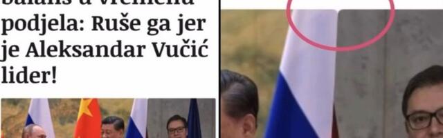 Vučić uz Putina i Sija, ali u kolažu: Predsednik kida diplomatiju, a saradnik fotošop