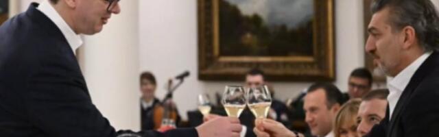 VUČIĆ PRIREDIO SVEČANU VEČERU U ČAST KAVELAŠVILIJA: Prilika da otvorimo i teme koje prevazilaze politiku, od dobrih vina, do strasti prema fudbalu