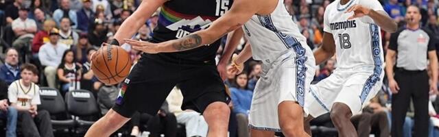 Na Zapadu ništa novo: Jokićev tripl-dabl u pobedi nad Memfisom (VIDEO)