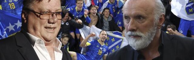 DINO MERLIN POKAZAO PRAVO LICE: Voditeljka ga OCRNILA posle plasmana BiH na Svetsko prvenstvo: Halid bi... (FOTO)